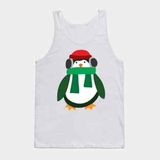 Snow Penguin Tank Top